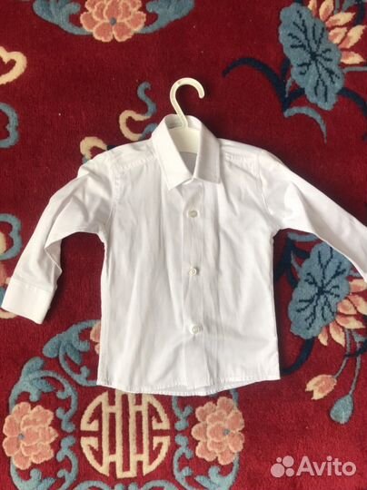 Рубашка и жилет 86-92