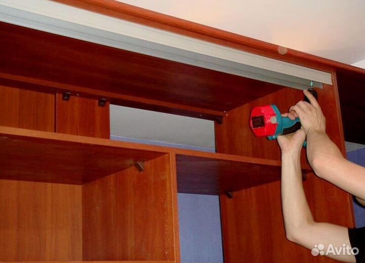 Ремонт шкафов купе, Ремонт корпусной мебели