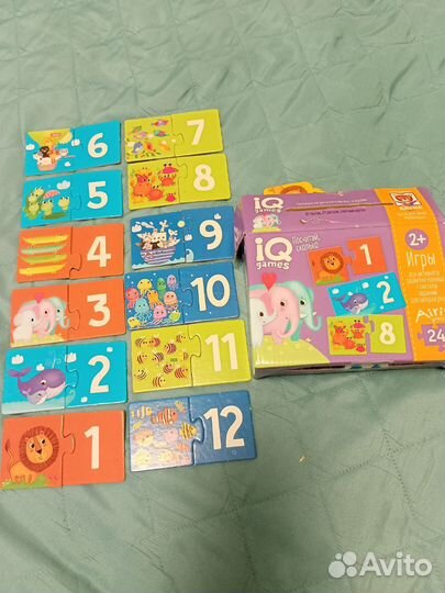 Пазлы iq games