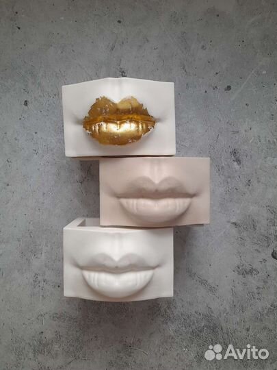 Кашпо из гипса