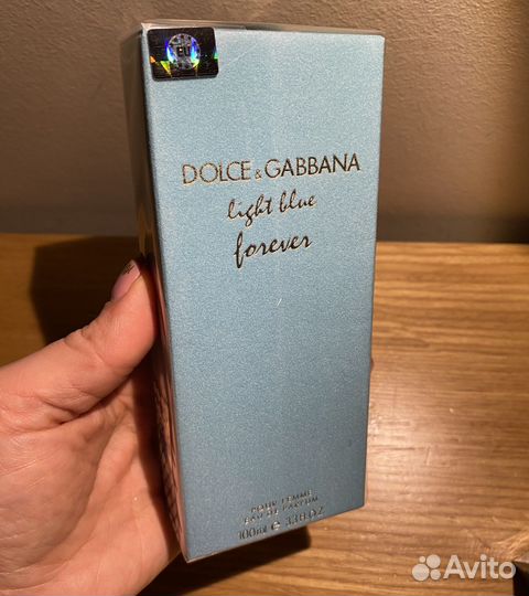 Dolce gabbana light blue forever, lux+