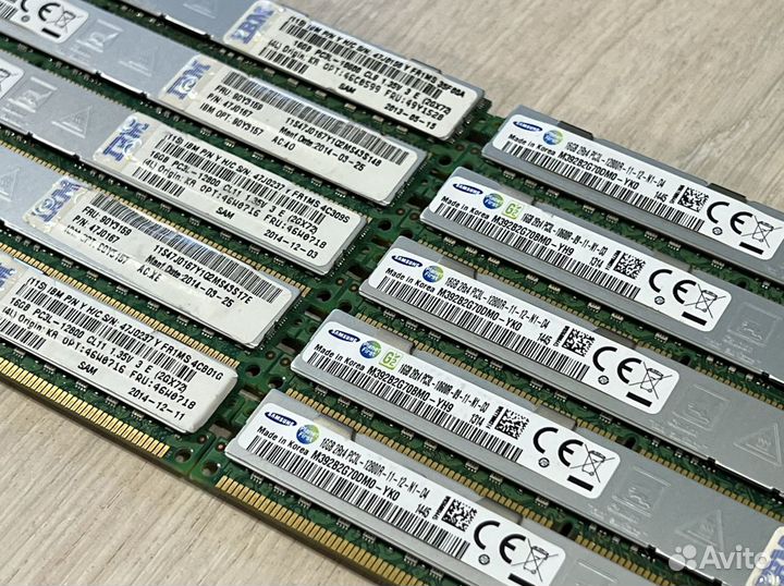 Оперативная память samsung DDR3 16GB 12800R