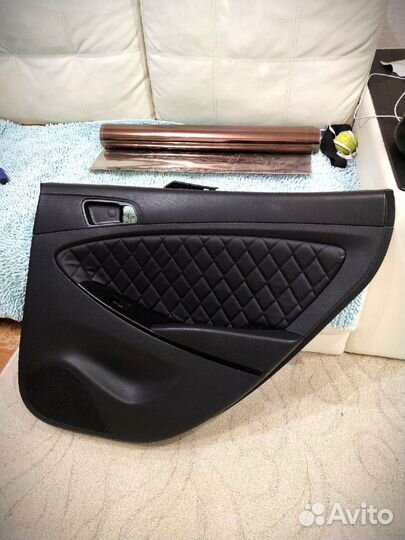 Дверные вставки hyundai solaris 1