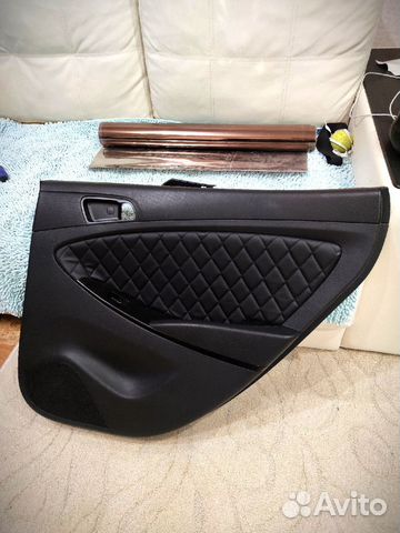 Дверные вставки hyundai solaris 1