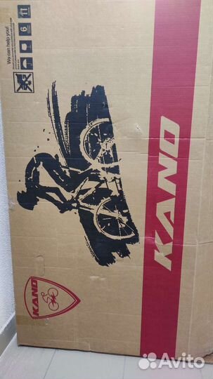 Горный велосипед Kano 27.5, рама алюминий, новый