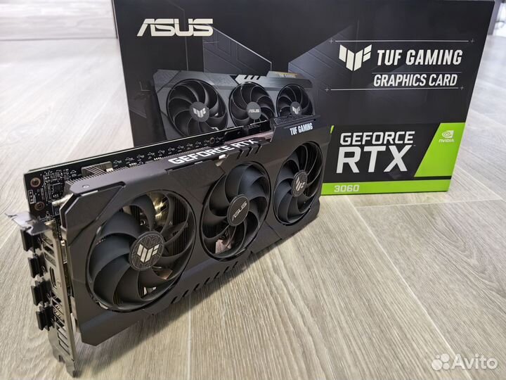 Asus tuf rtx 3060 12gb обмен