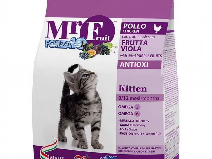 Корм для котят и бер.кошек Forza 10 Mr. Fruit 400г