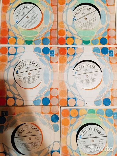 Виниловые пластинки СССР