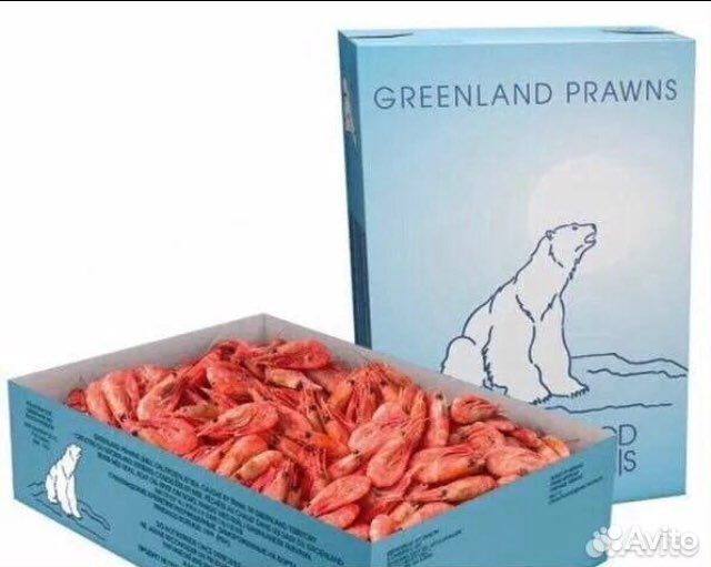 Креветки в ассортимете