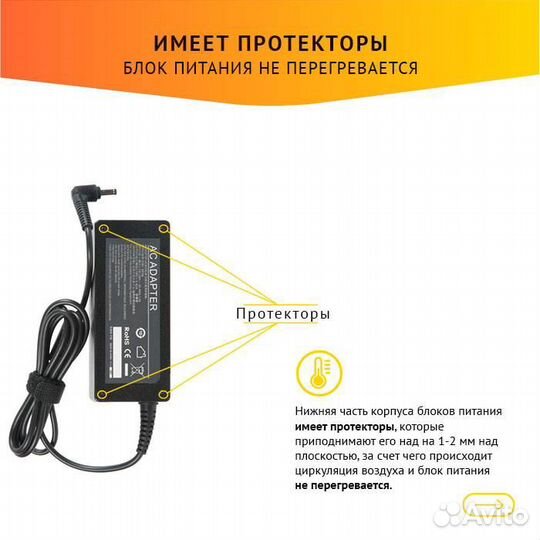 Блок питания Asus ADP-65AW