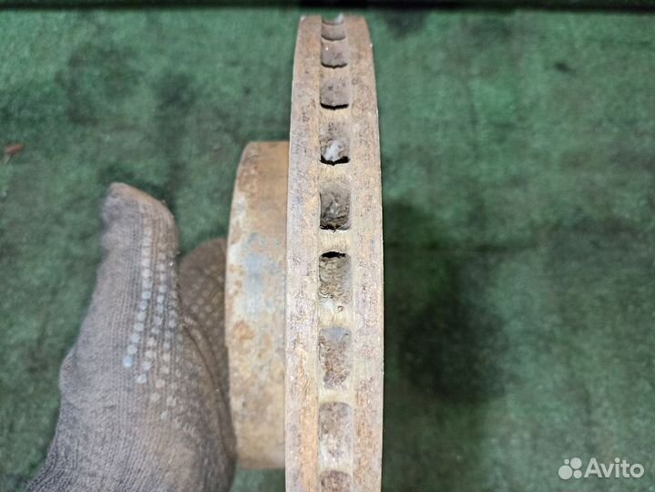 Диск тормозной передний вентилируемый SsangYong Ky