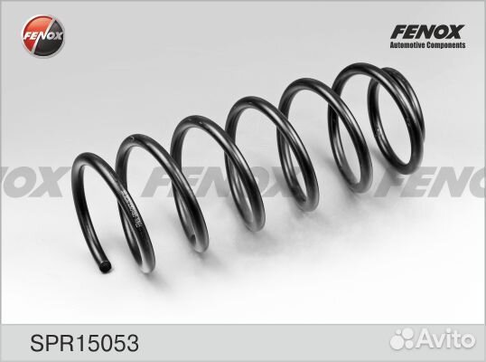 Пружина подвески зад прав/лев SPR15053 fenox
