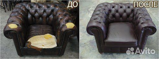 Перетяжка мягкой мебели