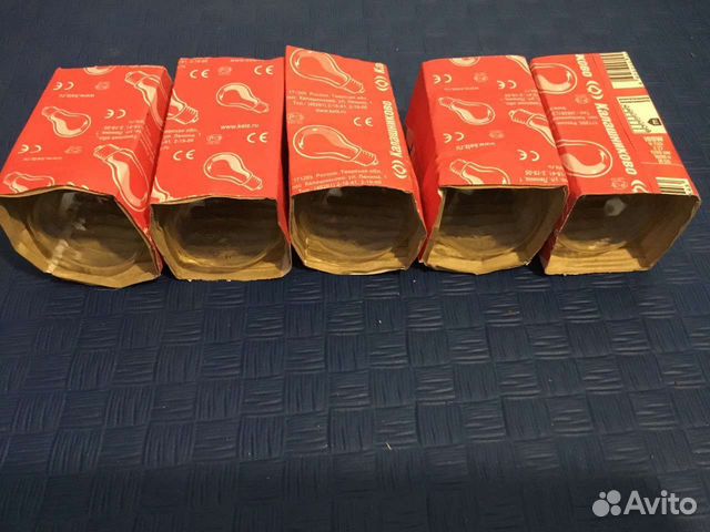 Лампы накаливания 60Вт, 100Вт, 150Вт