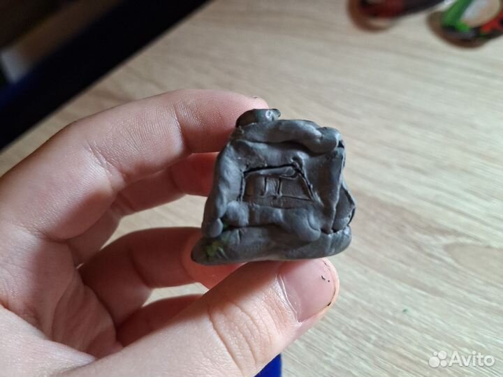 Танк яга-jg pz E 100 из пластилина