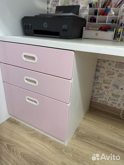 Кровать чердак IKEA со столом