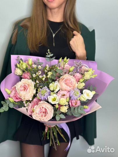 Живые цветы букеты розы