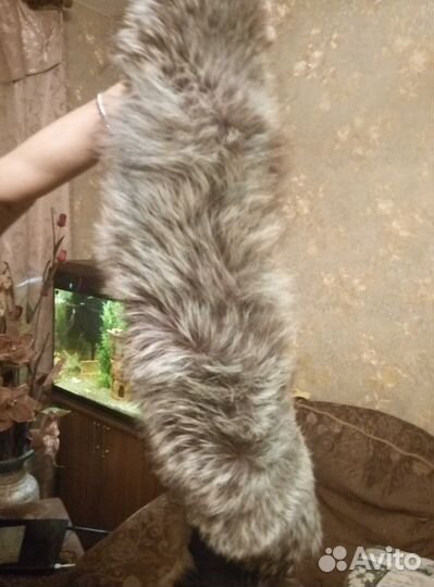 Воротник чернобурка