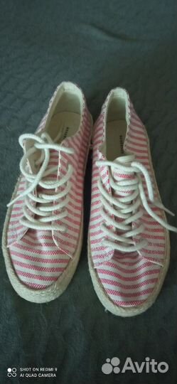 Эспадрильи - кеды женские 39 размер