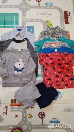 Одежда для мальчика пакетом 80 86