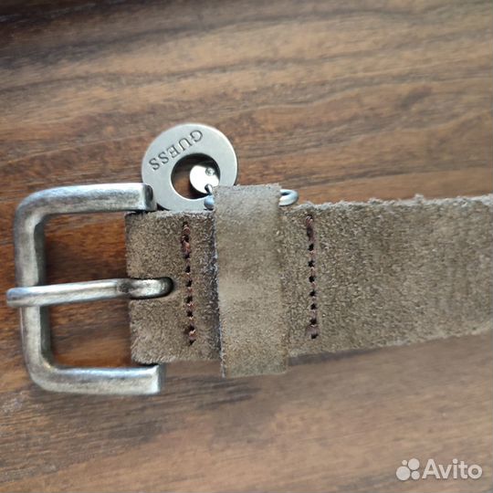 Замшевый ремень Guess