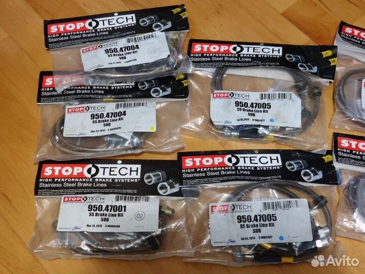 Армированные тормоз шланги Goodridge Subaru 24215