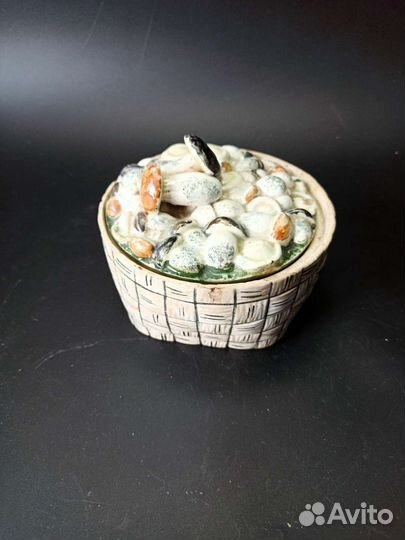 Маслёнка Кузнецов фарфор