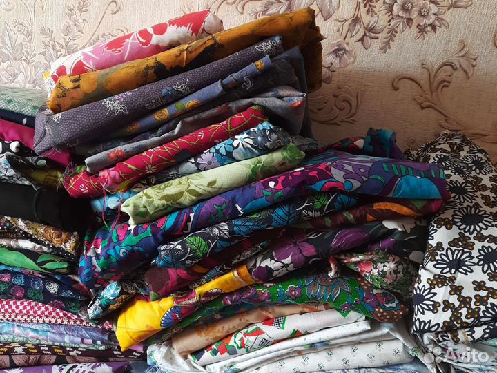 Ткани СССР драп. Шторы. Бязь. Лен