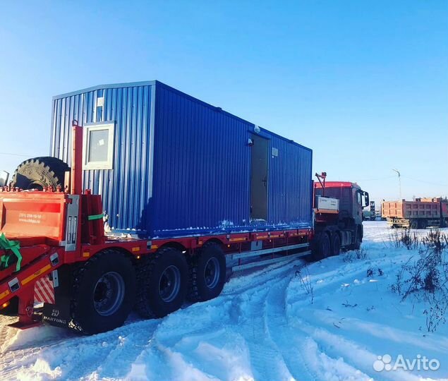 Жилые вагон-дома на раме