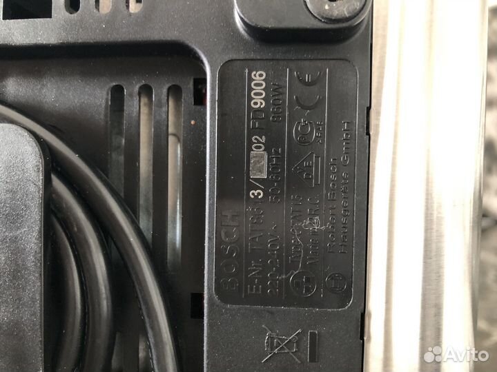 Тостер bosch