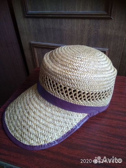 Кепка из соломки - раритет из СССР