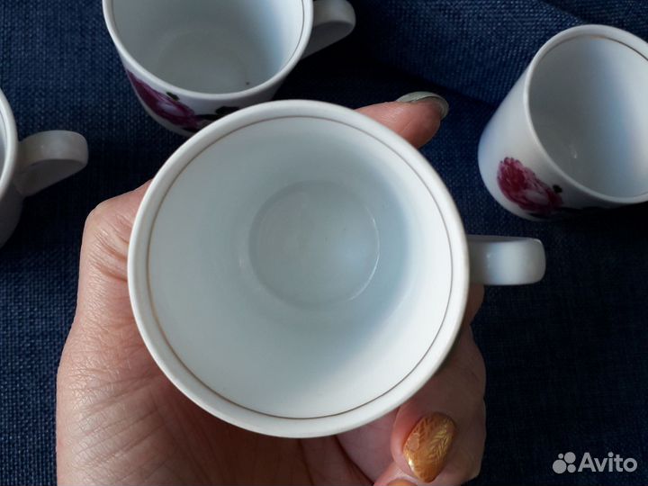 Кофейная чашка kahla роза пион