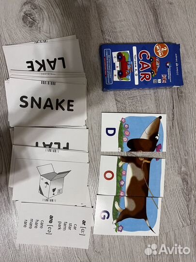 Английские карточки для детей