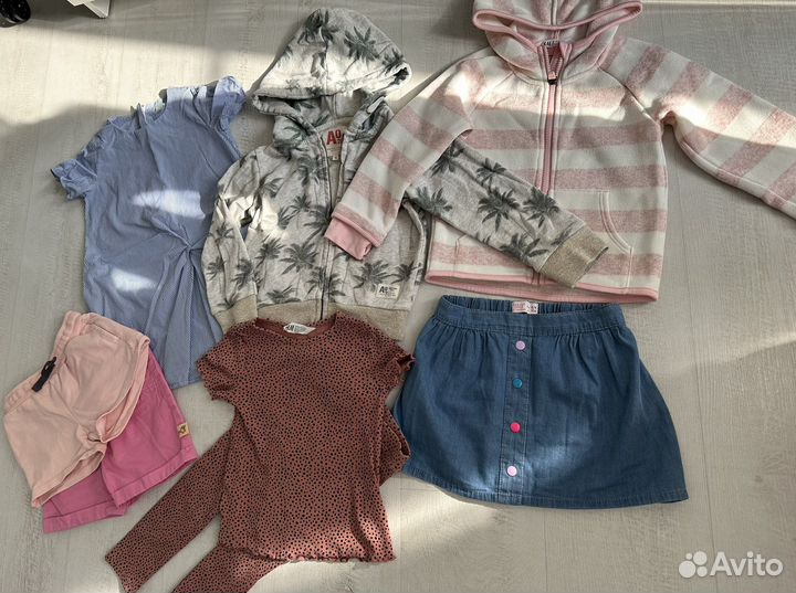 Вещи для девочки на размер 104
