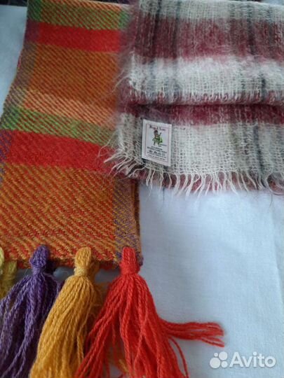 Платки, палантины и шарфы новые и б/у,ткань -шифон