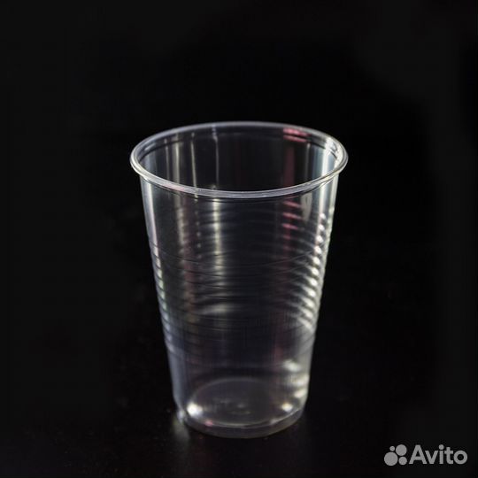 Стакан 200 мл Одноразовый белый/прозрачный
