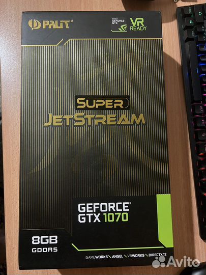 Видеокарта GTX 1070 Super 8G