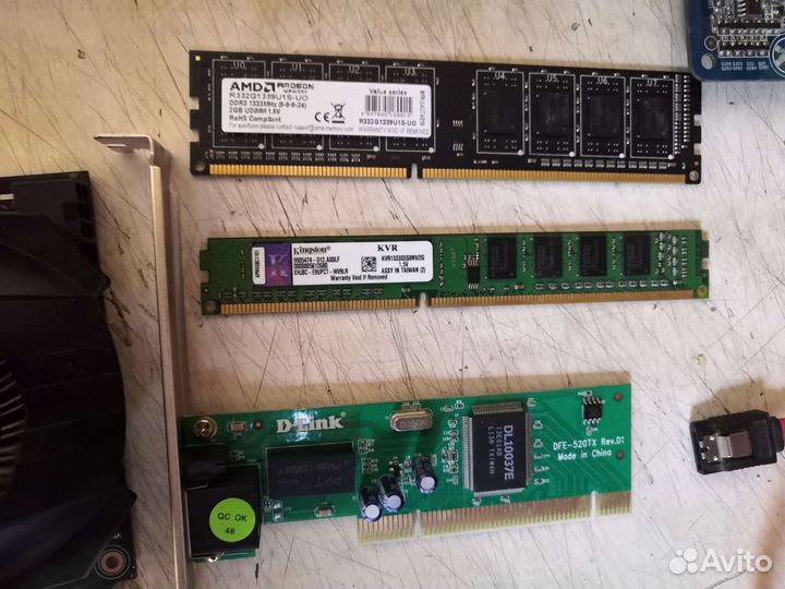 Комплектующие для пк б/у, рабочие