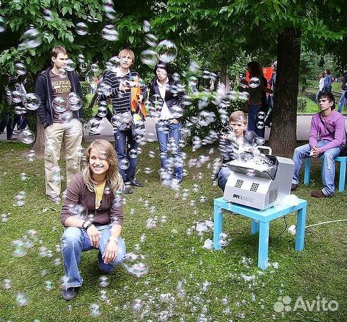 Генератор пузырей для выступлений шоу аниматоров