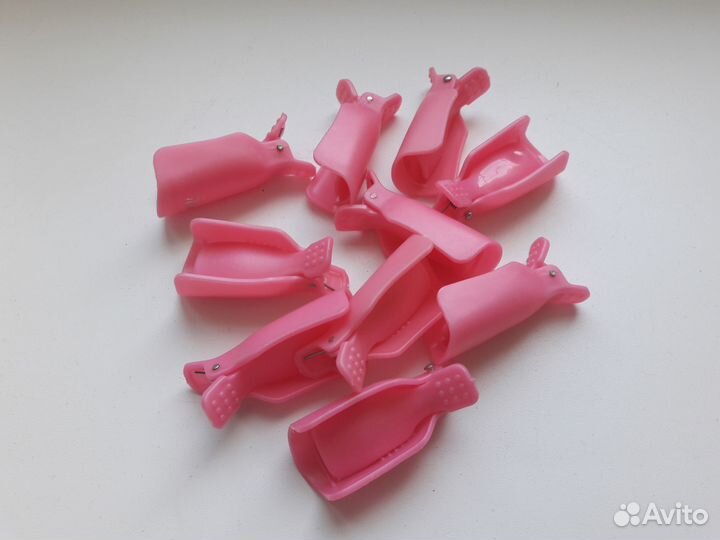 Зажим-прищепка для снятия гель-лака