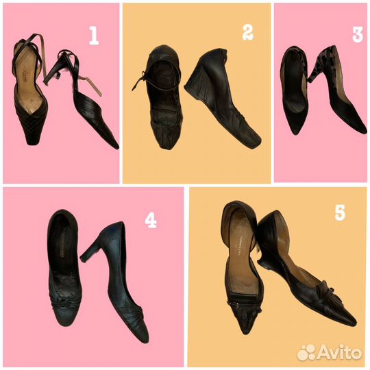 Туфли винтаж, 37-39 размер