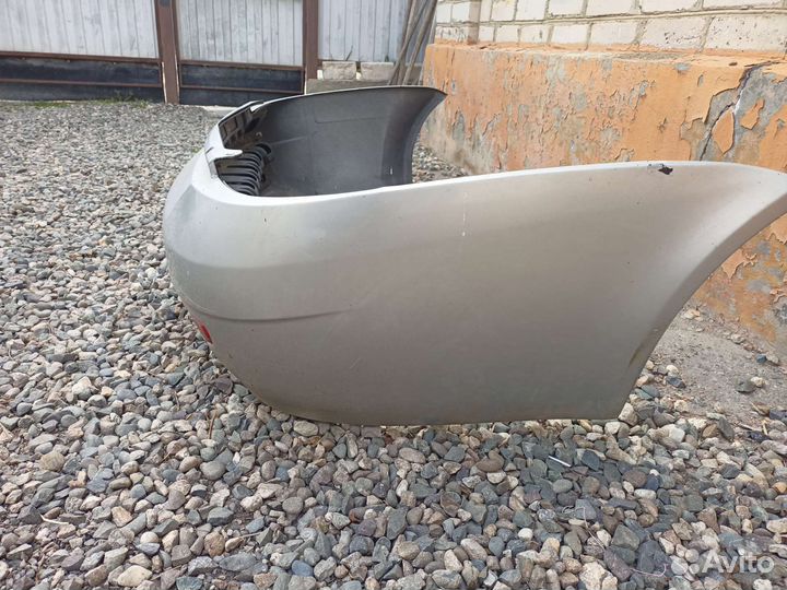 Задний бампер на priora 1