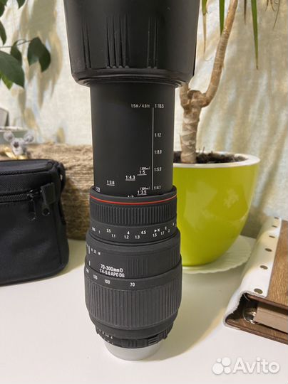 Объектив sigma 70-300mm D