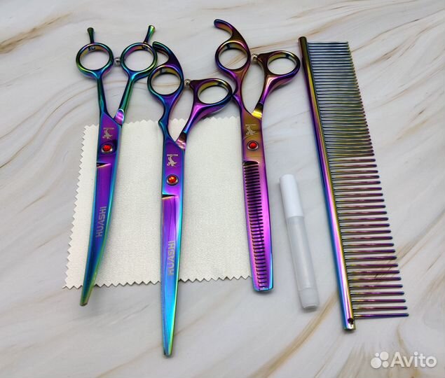 Набор ножниц для стрижки 7 huashi