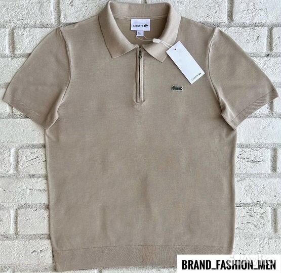 Поло вязаное Lacoste