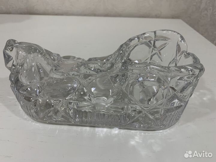 Хрустальная пепельница СССР