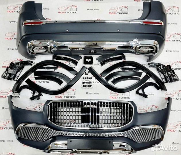 Обвес на Mercedes GLS-Class X167 в стиле Maybach