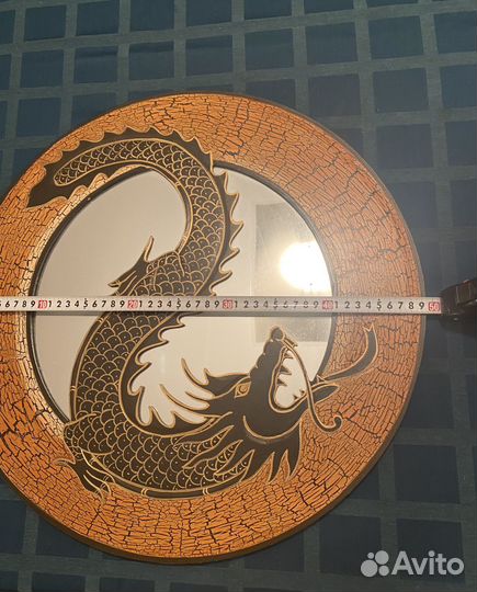 Зеркало интерьерное Дракон