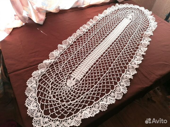 Скатерть-дорожка 126см (винтаж)