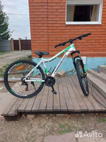 Горный велосипед Nameless J7300DW белый/зеленый